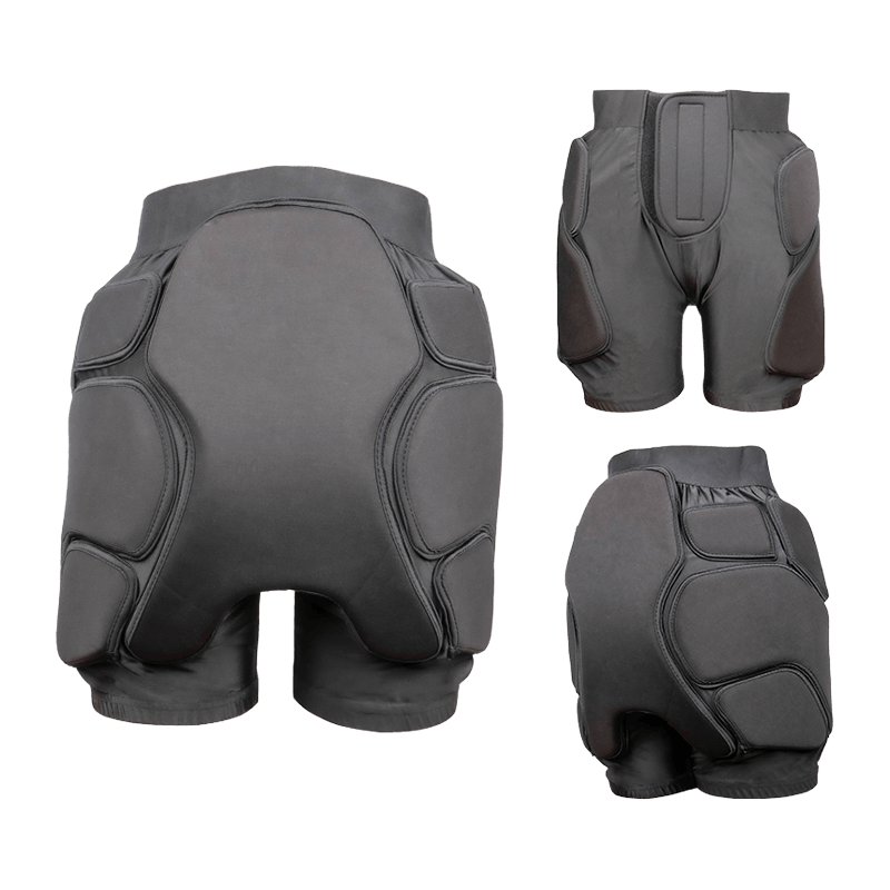 Шорты для катания на коньках с подкладкой, защищающие бедра, ягодицы и копчик