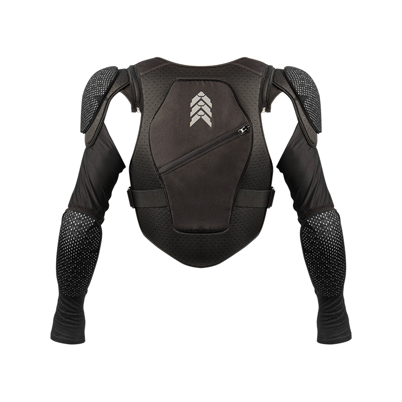 Взрослый тактический жилет для мотоциклиста Armor Black
