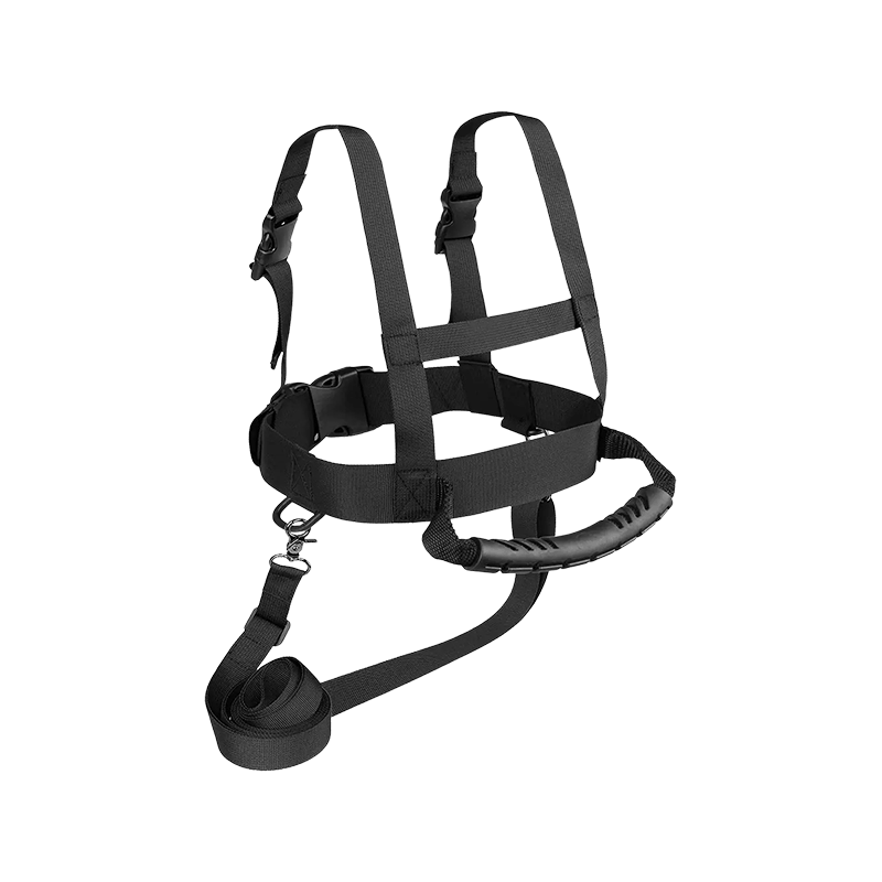 Детская тренировочная обвязка для катания на лыжах и сноуборде со съемным поводком
