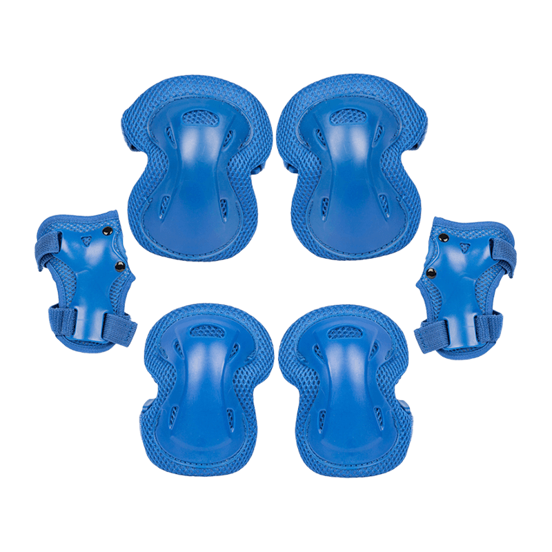 Комплект из 6 предметов детской защитной экипировки для катания на самокате и роликах
