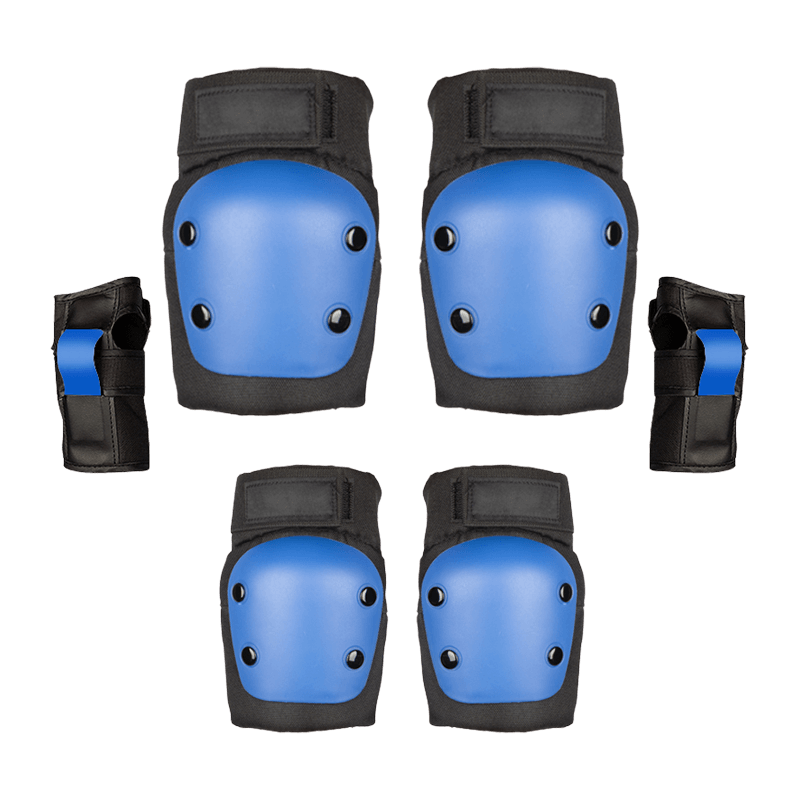 Набор из 6 налокотников и щитков для запястья для катания на роликах