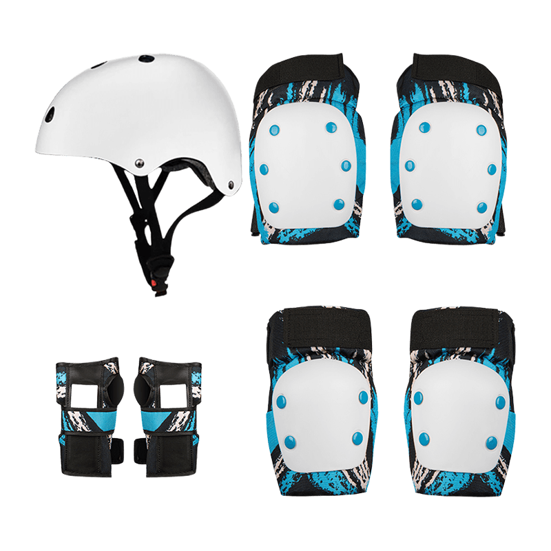 Комплект защитных накладок для шлема скутера из 7 предметов