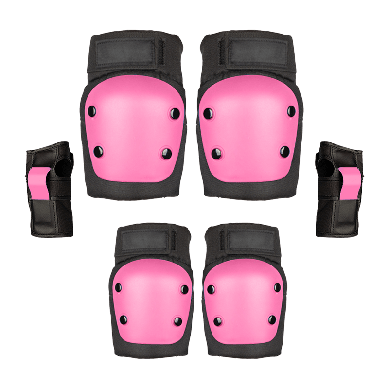 Набор из 6 налокотников и щитков для запястья для катания на роликах